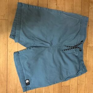 RVCA Light Blue Casual Shorts
